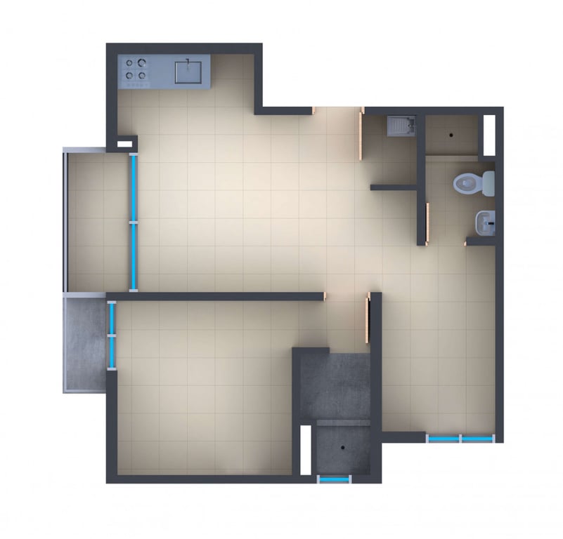 Plano modelo 1 de T49